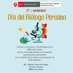 Dia del biologo Peruano